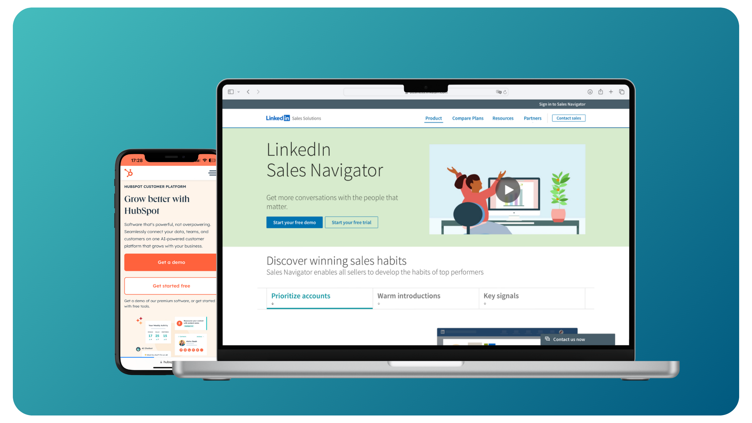 LinkedIn Sales Navigator: This tool streamlines lead identification and connection on LinkedIn.