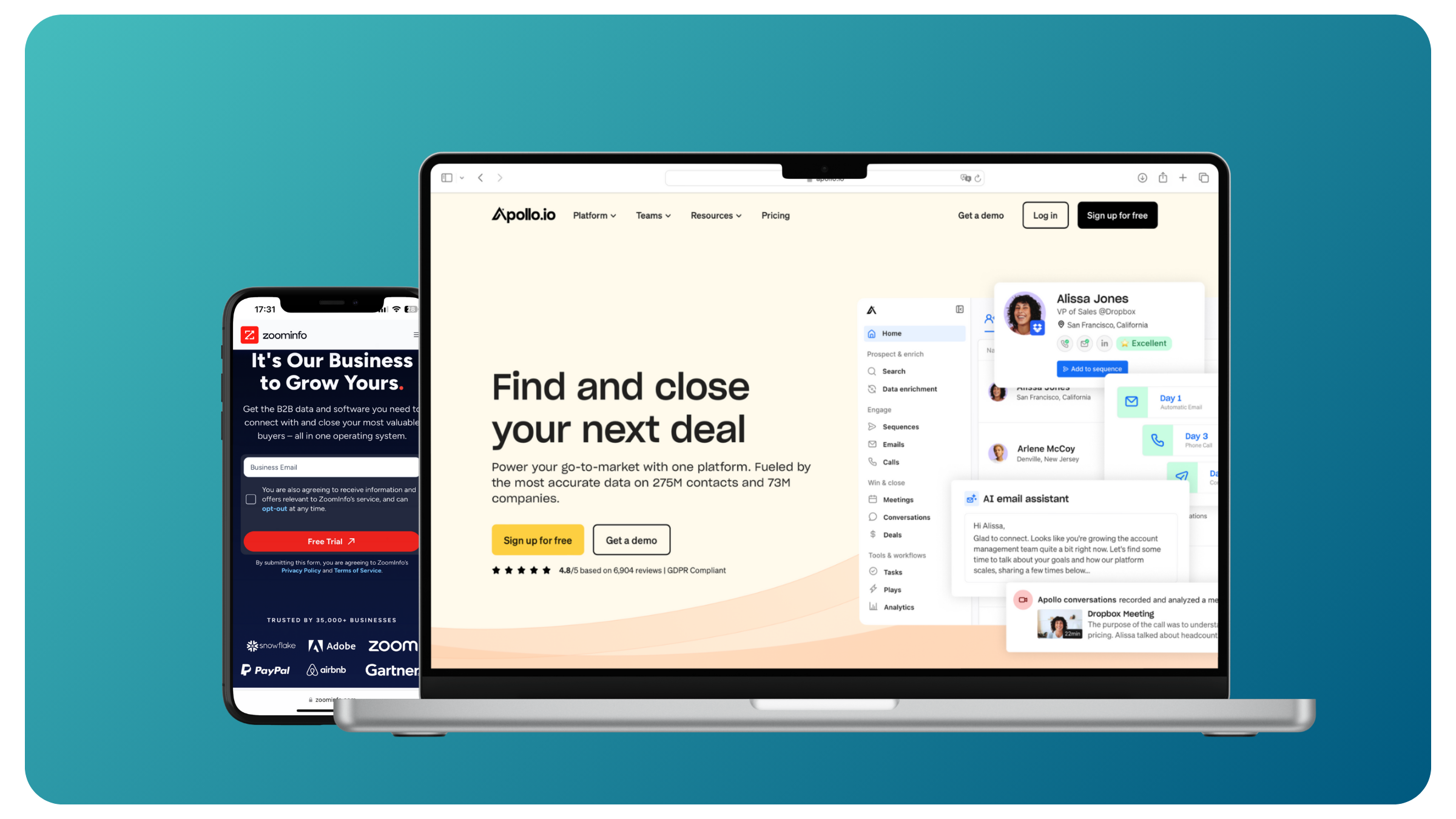 Apollo: An advanced email marketing platform that simplifies campaign creation, management, and optimisation.